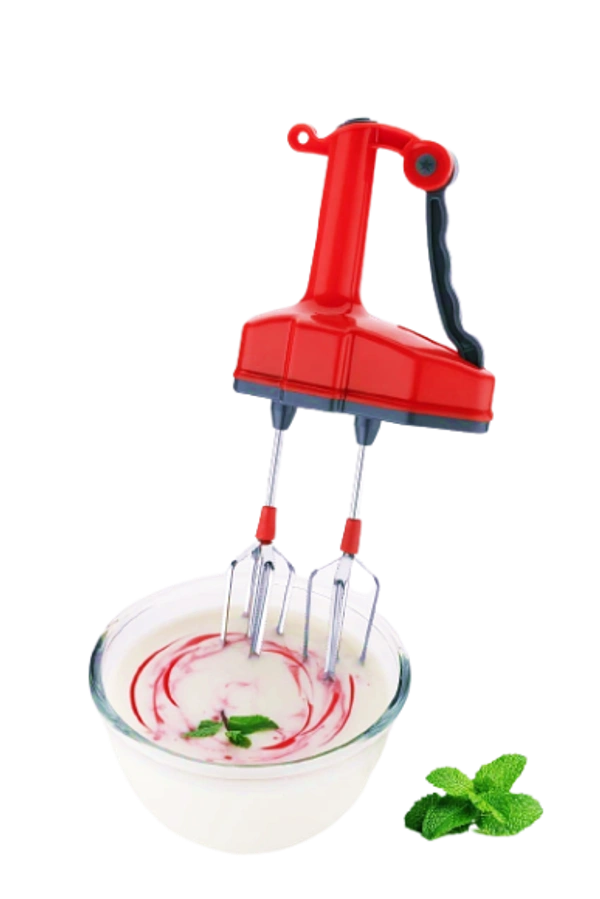 Power-free Double Hand Blender and Beater with High Speed Operation (Multicolour) 